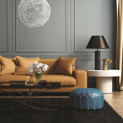 New Flokati Rug - Linon - Image 4