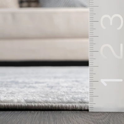 NuLOOM Jayla Barbed Iris Medallion Area Rug - Image 2