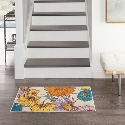 Nourison Allur Oversized Flowers Indoor Area Rug