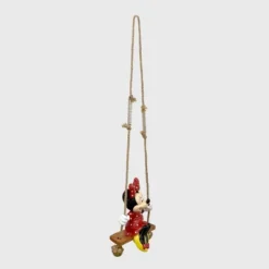 Disney 24" Minnie Mouse Swing-n-Ring Resin/Stone Statue