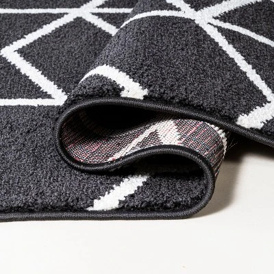 Tumbling Blocks Modern Geometric Area Rug - JONATHAN Y - Image 5