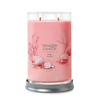 20oz Signature Large Tumbler Candle Pink Sands - Yankee Candle - Image 4