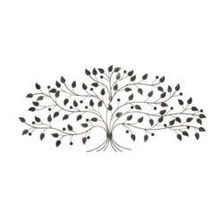 Metal Tree Wall Decor Silver - The Novogratz