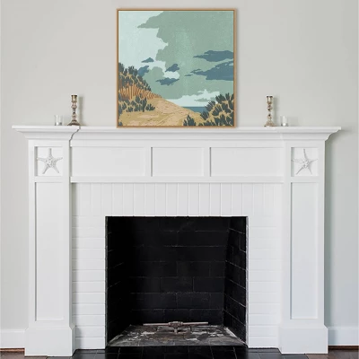 30" X 30" Hidden Dune II By Jacob Green Framed Canvas Wall Art Print - Amanti Art - Image 5