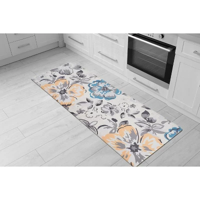 World Rug Gallery Modern Floral Anti Fatigue Standing Mat - Image 5