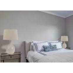 27" Ceramic Table Lamp Ivory - Cal Lighting