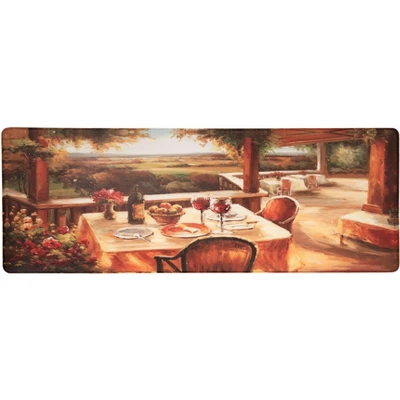 World Rug Gallery Village Restaurant Scenery Anti-fatigue Kitchen Mat - Image 10