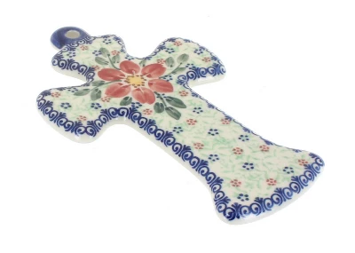 Blue Rose Polish Pottery 47 Vena Cross - Image 5