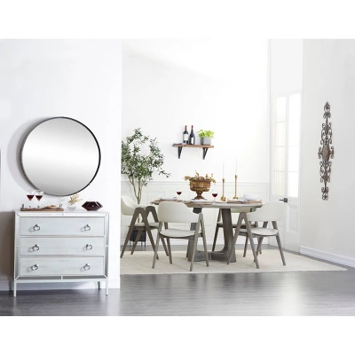 Rustic Metal Ornamental Wall Decor Dark Brown - Olivia & May - Image 7