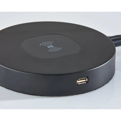 Emerson Charge Table Lamp Black - Adesso - Image 2