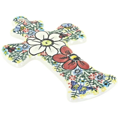 Blue Rose Polish Pottery 47 Vena Cross - Image 14