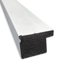 28" X 28" Non-Beveled Grace Brushed Nickel Narrow Wall Mirror - Amanti Art