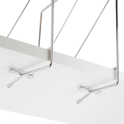 Organize It All 2 Set Shelf Dividers Chrome - Image 4