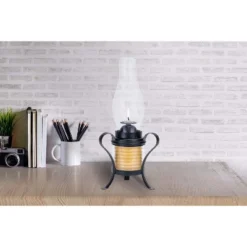 Candle By The Hour 40-Hour Hurricane Lantern, Eco-friendly Natural Beeswax With Cotton Wick