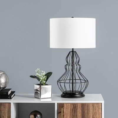 NuLOOM Porter 25" Iron Table Lamp - Image 4