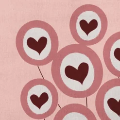 16"x16" Love Is In The Air Valentines Square Throw Pillow - E By Design