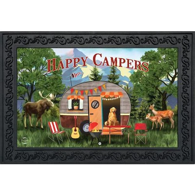 Great Outdoors Camper Fall Doormat Dog Indoor / Outdoor 30" X 18" Briarwood Lane