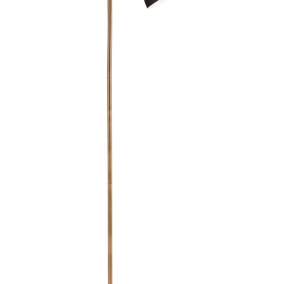 MidCentury Floor Lamp Black 60" - ZM Home