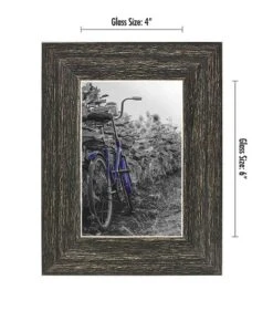 Americanflat 2 Pack Picture Frame With Polished Glass - Available In A Variety Of Sizes And Colors