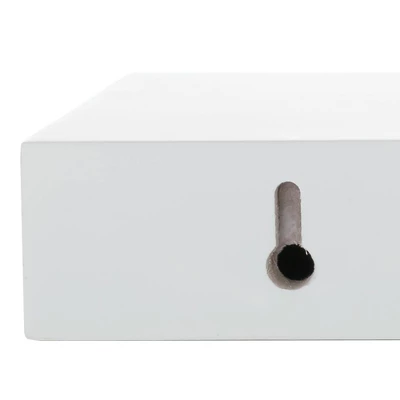 3pc Decorative Wall Ledge Shelf Set White - Nexxt - Image 4