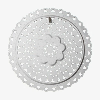 Brielport Aiden Lane Carved Wall Decor White - Southern Enterprises - Image 3