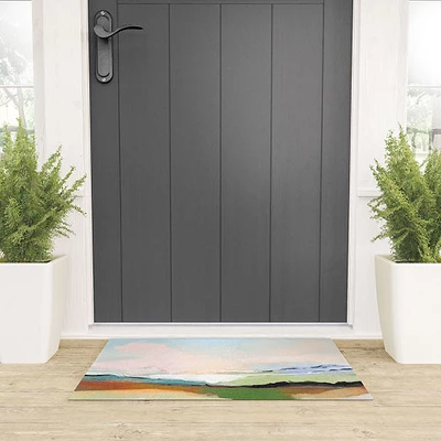 Dan Hobday Art Dream Landscape Welcome Mat - Society6