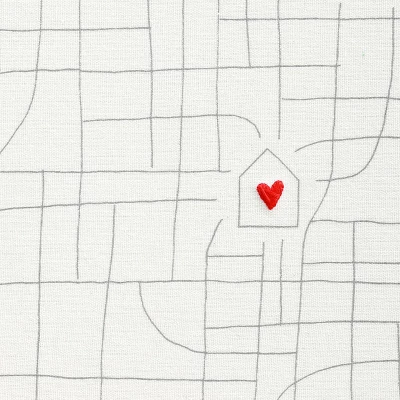 DEMDACO All Roads Lead To Home Large Wall Art Brown