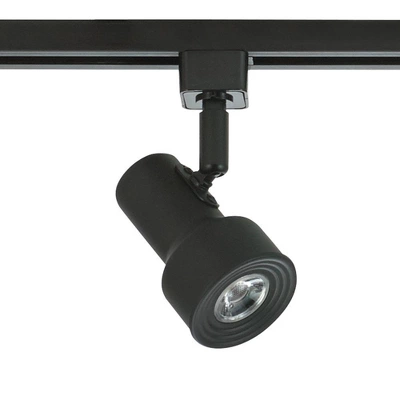 6.5" LED 3-Light Step Linear Track Pendant Black - Cresswell Lighting