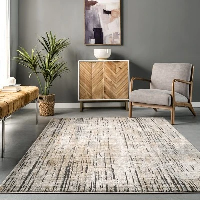 NuLOOM Estelle Faded Stripe Abstract Area Rug - Image 7