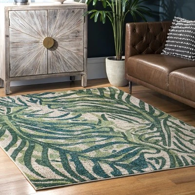 NuLOOM Cali Abstract Floral Area Rug