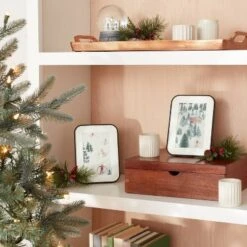 Freestanding 5.5"x7.5" Matted To 4"x6" Metal Photo Frame Set Matte Black - Hearth & Handâ„¢ With Magnolia