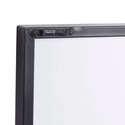 Metal Bike Wheels Wall Decor With Black Frame Black - Olivia & May