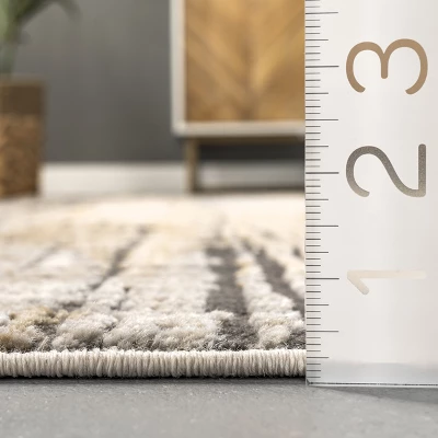 NuLOOM Estelle Faded Stripe Abstract Area Rug - Image 2