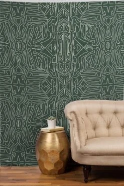 Marta Barragan Camarasa Abstract Pattern Linear Stroke Tapestry - Society6