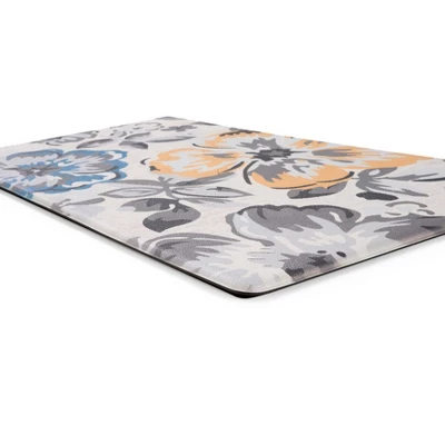 World Rug Gallery Modern Floral Anti Fatigue Standing Mat - Image 2