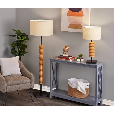 Judith Floor Lamp Black - Adesso - Image 2