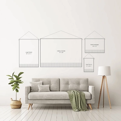 47"x32" Chelsea Victoria Buffalo Crossing Wall Hanging Landscape Tapestries Blue - Deny Designs - Image 3