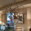 31" X 31" X 8" 8-Light Jossie Chandelier Brown - Warehouse Of Tiffany