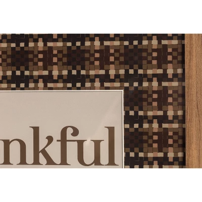 16" X 20" Thankful & Grateful Framed Under Plexi - Threshold™ - Image 7
