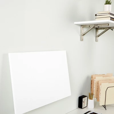 Built Industrial 2 Pack Folding L Wall Shelf Bracket, 10 Inch Collapsible Hardware With Locking Hinge For Garage Shelves, Holds 120lbs - Image 2