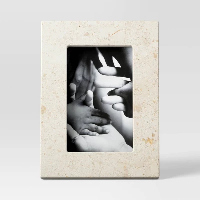 Marble Stone Table Frame Natural - Threshold™ - Image 2
