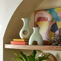 10" Ceramic Vase - Opalhouseâ„¢ Designed With Jungalowâ„¢