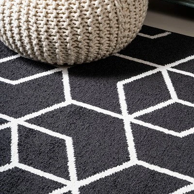 Tumbling Blocks Modern Geometric Area Rug - JONATHAN Y - Image 7