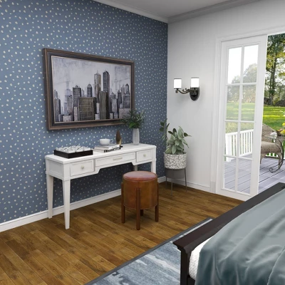 14" Contemporary Wooden Tic Tac Toe Sculpture Black - Olivia & May - Image 7