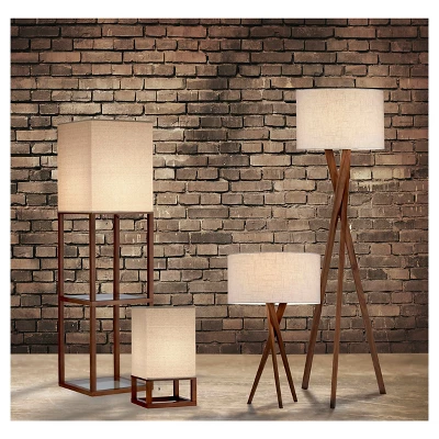 29.5" Brooklyn Table Lamp Brown - Adesso - Image 2
