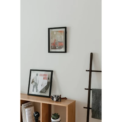 8.5" X 11" Matted To 11" X 14" Document Frame Black - Umbra - Image 9