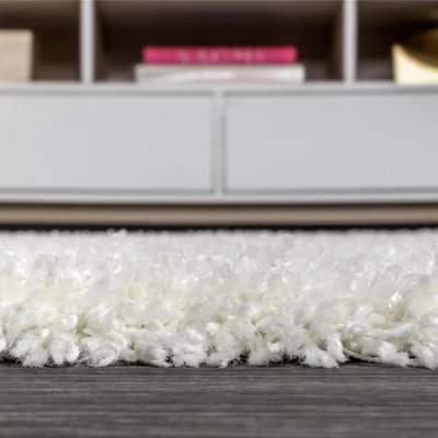 Merida Stacked Grid Shag Area Rug - JONATHAN Y - Image 8