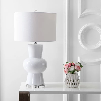 28.5" Ceramic Julia Table Lamp (Includes Energy Efficient Light Bulb) - JONATHAN Y - Image 2