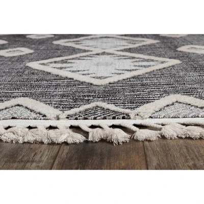 2'x3' Odessa Elise Accent Rug Charcoal - Momeni - Image 2