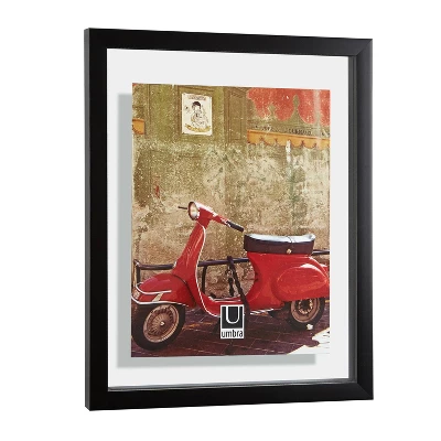 8.5" X 11" Matted To 11" X 14" Document Frame Black - Umbra - Image 5